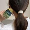 6pcs Wide Brimmed Elastic Hair Ties Stretch Rubber Band Ponytail Holder Band For Women Girls