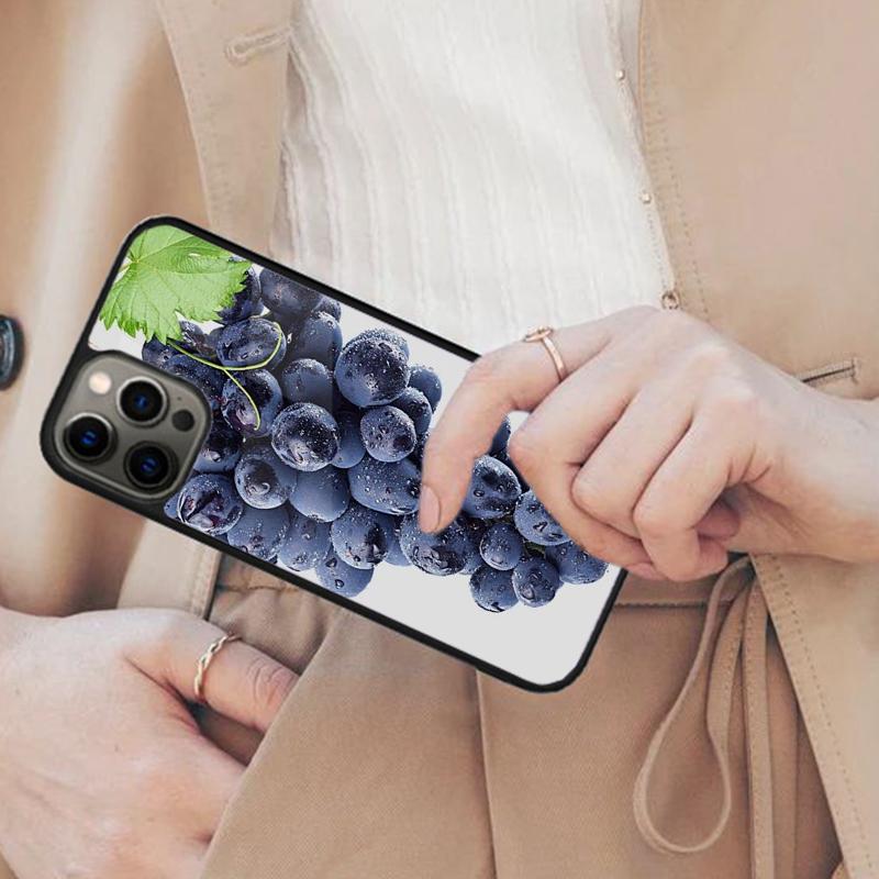 

Grapes Fruit Green Magnetic Phone Case For APPLE iPhone 17 Air 16 14 13 12 Pro Max 15 Plus Wireless Charge With MagSafe Cover iPhone 13mini