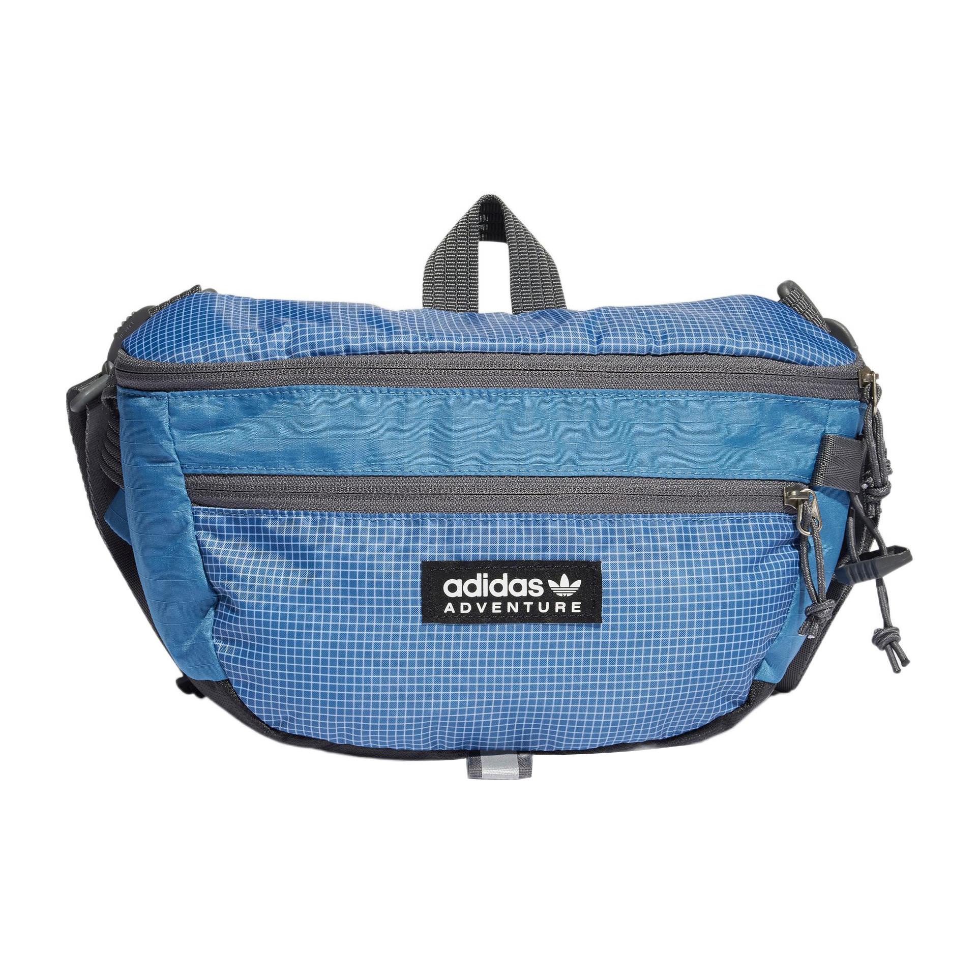 

Новая поясная сумка кроссбоди на одно плечо Adidas Originals из переработанного материала Tubas Унисекс Измененный синий HL6779 42.9*7.6*26.7CM