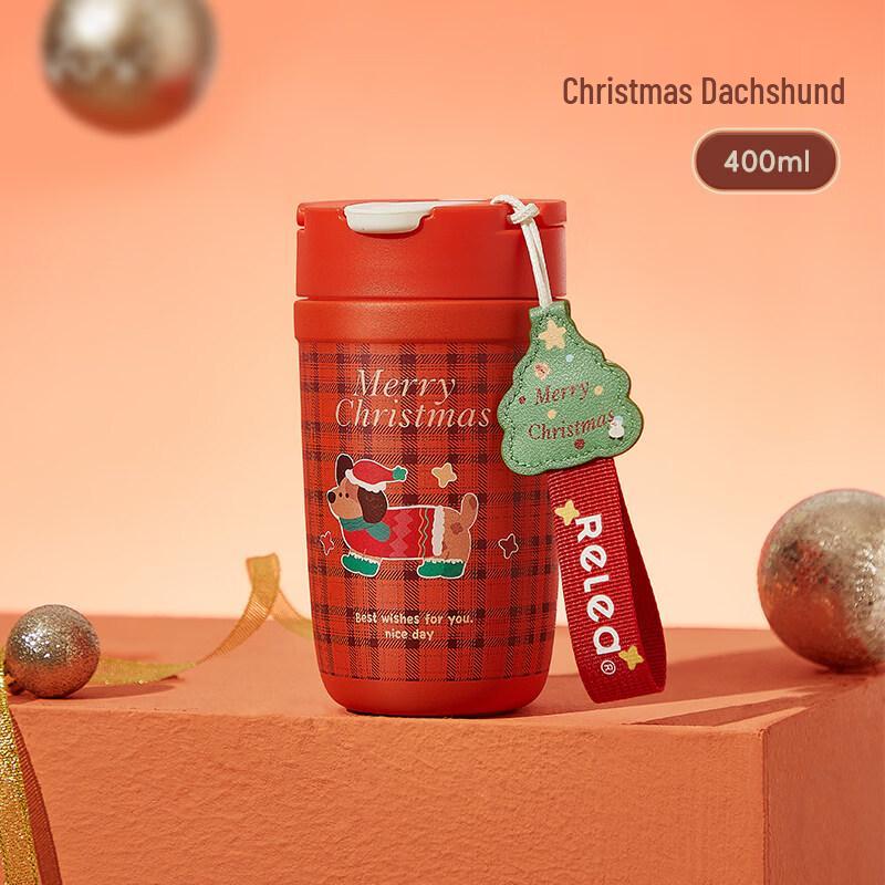 

Wushengwu Ceramic Lined Insulated Tumbler - Dachshund 400ml