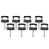 Quick Relse Thumb Screw Aluminium Alloy Red Hard Top Quick Removal Fastener Thumb Screws with Integrated D