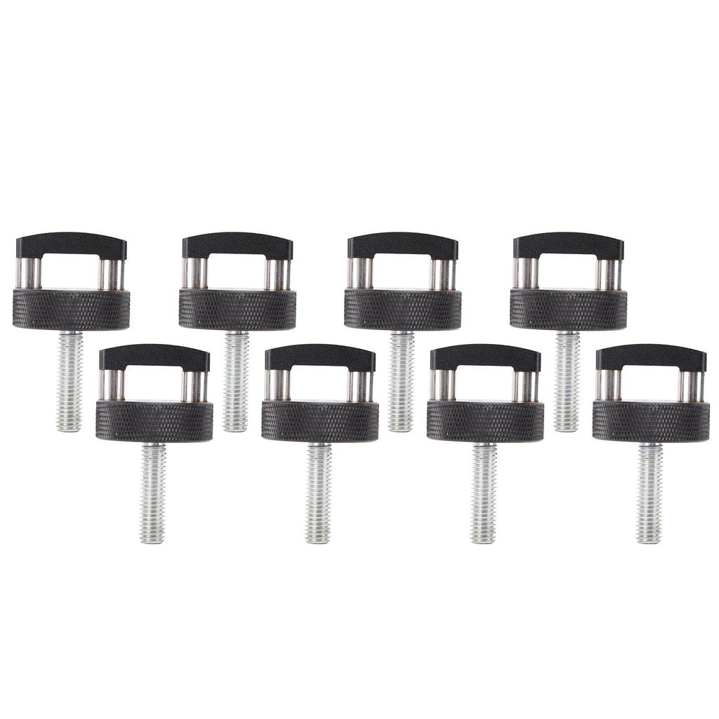 Quick Relse Thumb Screw Aluminium Alloy Red Hard Top Quick Removal Fastener Thumb Screws with Integrated D