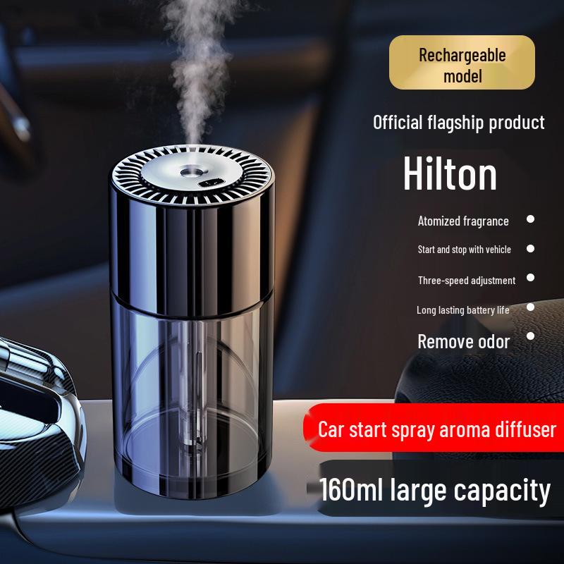 Smart Robot Car Aroma Diffuser: Long-lasting Fresh Scent for Car Interiors.