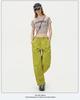 Jack Chuan Yang Women's Windproof Elastic Waist Tapered Hiking Pants - Spring/Autumn Casual Paratrooper Style