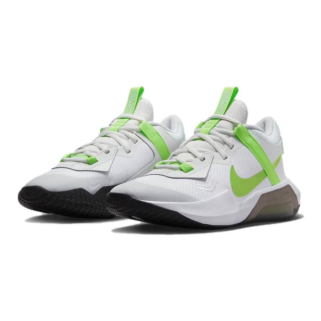 Nike Air Zoom Crossover GS DC5216-104 White Green Kids Basketball Shoes