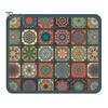 Fast Absorbent Drying Mat Bohemian Dish Mat, Super Diatomaceous Earth Drainer Water Absorption Non-Slip Colorful Ethnic Heat Insulation for