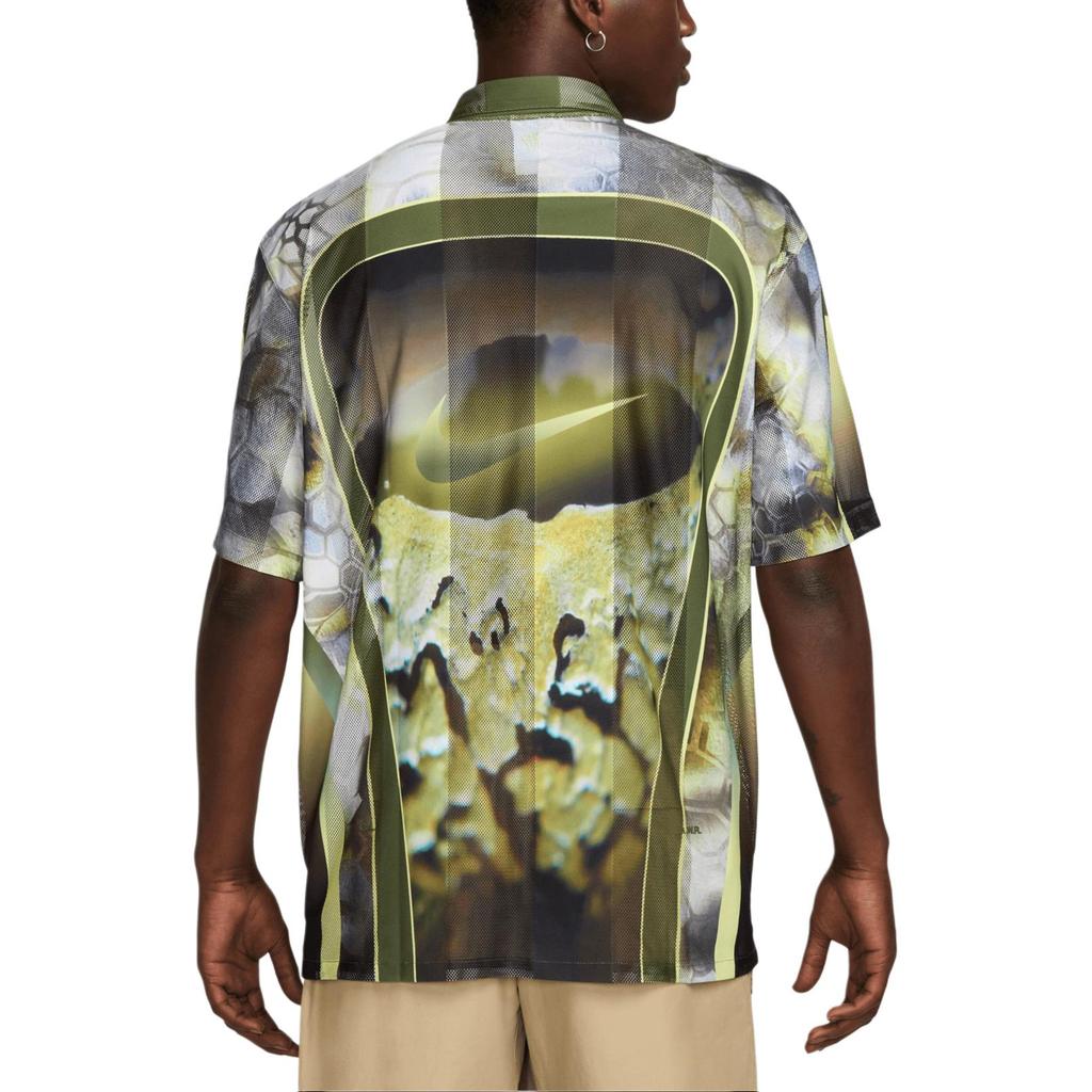 Nike x NOCTA Opal Tito Neeks Button Down Pilgrim/Oil Green/Black Men Streetwear FV1939-378