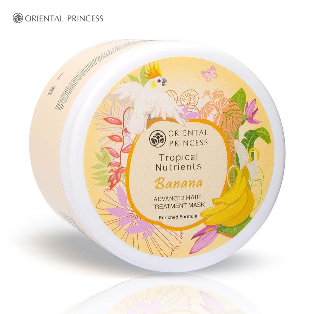 

ORIENTAL PRINCESS Tropical Nutrients Банановая маска для ухода за волосами, обогащенная формула, 160 г 160 g