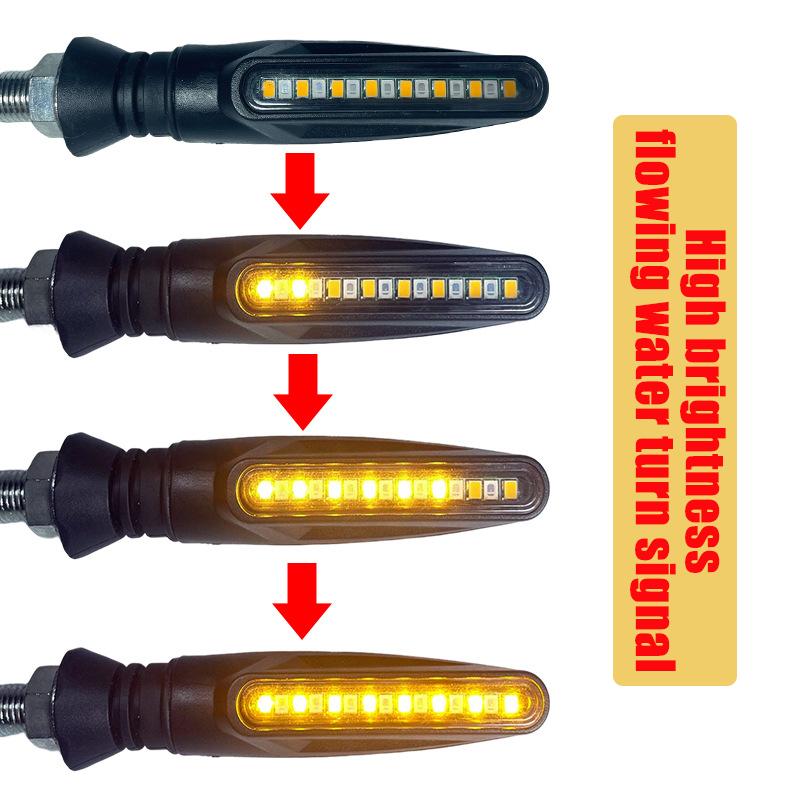 Motorcycle Running Turn Signal Led Super Bright For 12V Modified Car Accessories Light