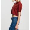 Top court oversize - Urban Classics - Rouge - 100% coton - Femme - Décontracté