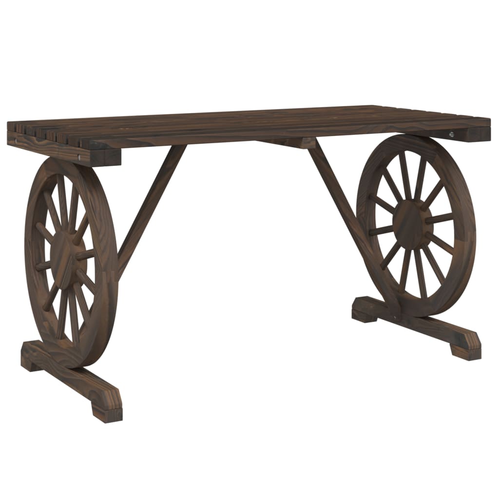 Gartentisch 115 x 55 x 65 cm Massivkiefernholz