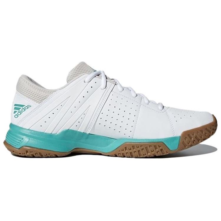 adidas Wucht P3 Scarpe da Corsa Stringate a Punta Rotonda in Pelle Sintetica Antiscivolo a Collo Basso Uomo Scarpe da Corsa Bianco Blu DB2171