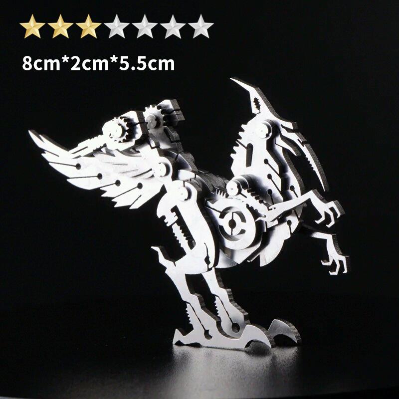 3D Metal Scorpion Jigsaw Puzzle - Mechanical Assembly Toy for Kids