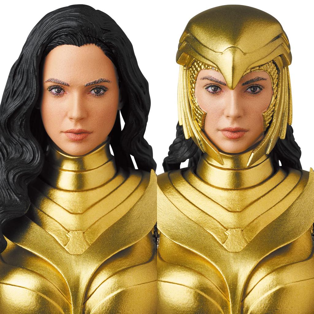 MAFEX Wonder Woman Golden Armor Approximately 160mm Action No.148 Ver. Tall, Pre-painted Figure.