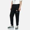 Evisu Seagull Embroidery Logo Print Zipper Straight Leg Casual Pants Men pants Black 2ESHTM3PT191RXCT