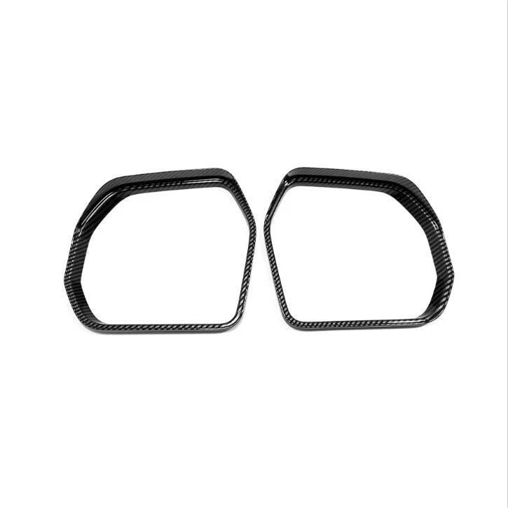 For Toyota Tundra Sequoia  2024 2025 Car Rearview Side Mirror Rain Eyebrow Mirror Shield Cover Shield Visors Frame