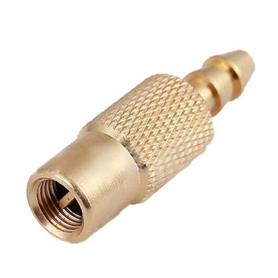 Auto 6Mm Reifen Reifen Inflator Ventil Stecker Reifen Luftpumpe Chuck Ventil Clip Messing