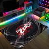 The Clash Design Crystal Velvet Carpet Cozy Non?Slip Printed Rug For Bedroom Living Room Entrance