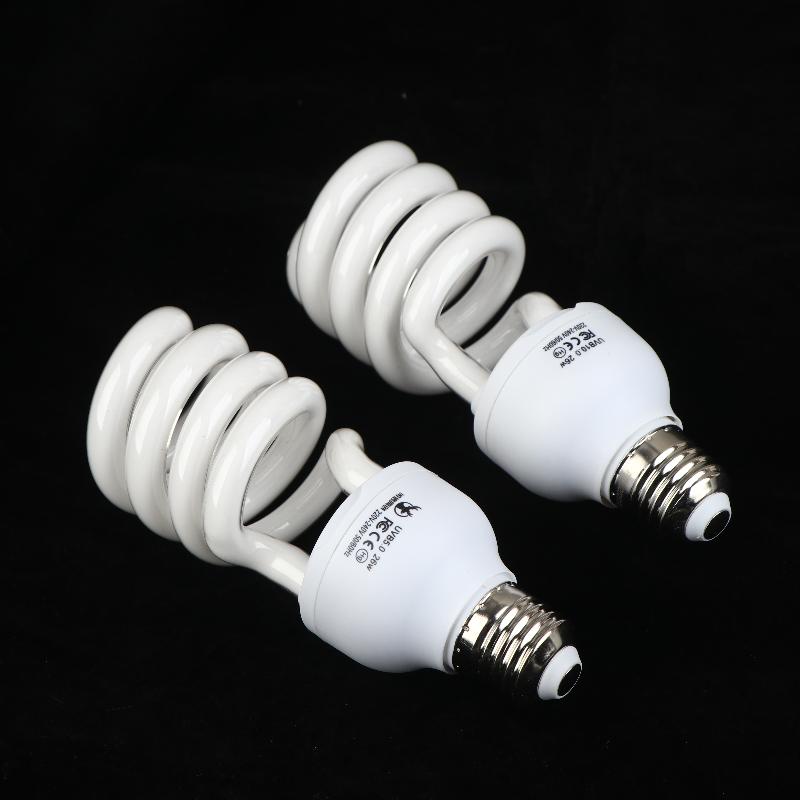 1 ks Lampy pro vyhřívání želv, ještěrek, hadů a plazů 13W/26W UV paprsky Energeticky úsporné světlo pro prohřívání terária 5.0 10.0 UVB lampa pro plazy