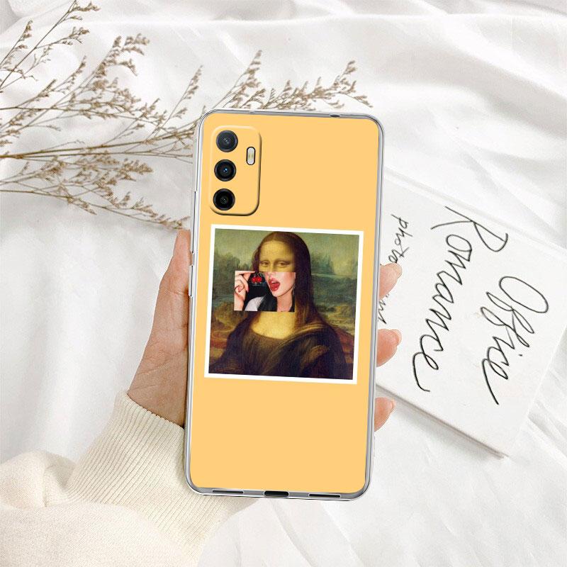 IK38 Great art aesthetic Van Gogh Transparent Phone Case for Motorola Moto G7 G8 G9 G84 G85 G73 G24 G15 Z2 Play Power Plus