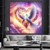 5ddiy Animal Diamond Painting 2024 Love Bird Landscape Painting Mosaic Flower And Bird Decoration New Product Room Decoration