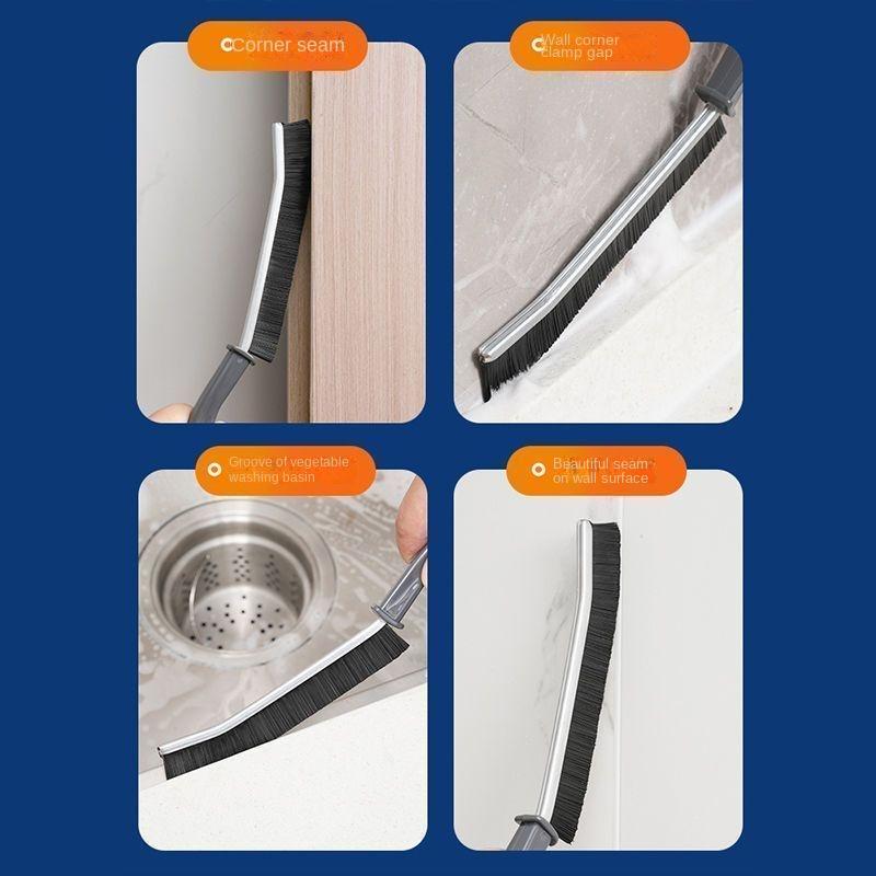 Multifunctional Long Gap Brush Toilet Bathroom Kitchen Dead Angle Cleaning Brush