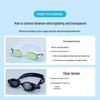 WEZHO Kids Anti-Fog Swimming Goggles