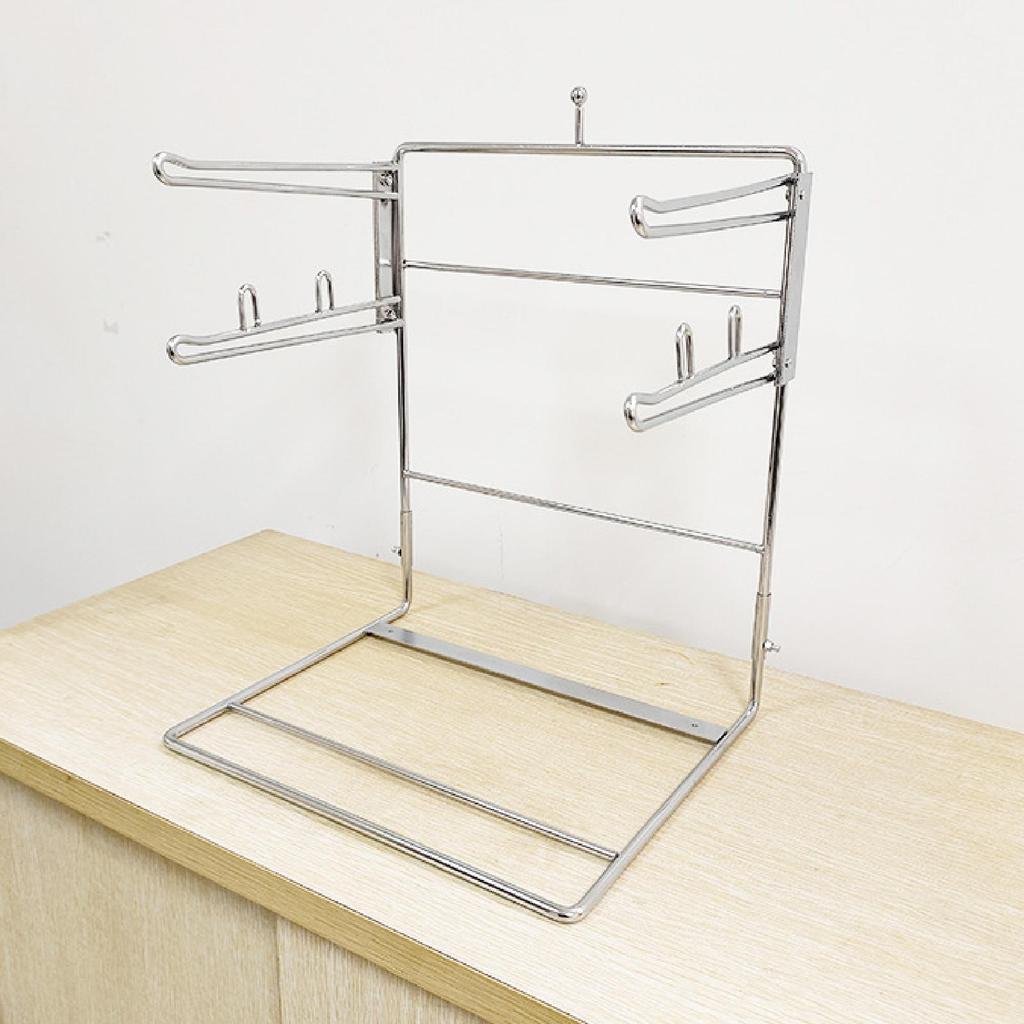 Grocery Bag Holder T Shirt Bags Rack Sturdy Space Saving Metal Shopping Stand Organizer for