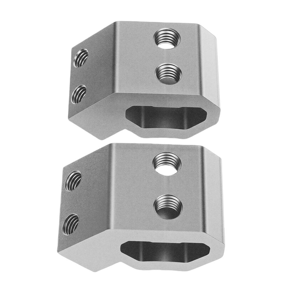 Rail Mount Fit for Tool Box, 2 Pack Space-Saving Rail Clip Set, Side Mount Kit