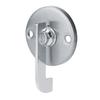 Keyless Latch Lock Silver Indicating Door Lock Durable Privacy Door Lock  Restroom
