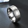 1Pc Fashion, Fashion Ring Single Item, Titanium Steel Ring Daily Wear