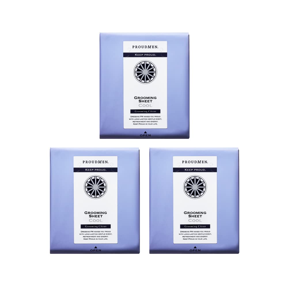 

Гордые мужчины Мужские салфетки для ухода, Охлаждающий уход, Цитрусовый аромат, 16 салфеток x 3 упаковки [Обновлено]