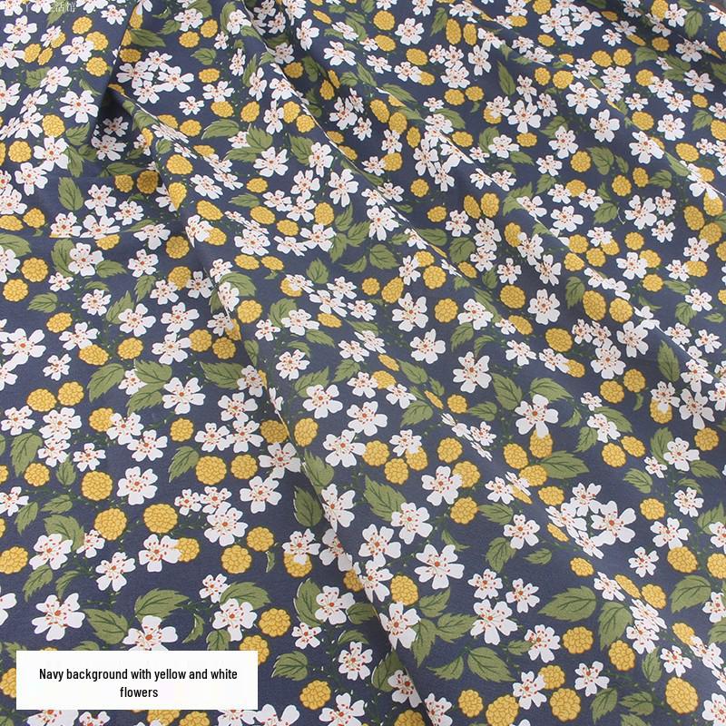 Strictly Selected Floral Print Cotton Twill Fabric for Baby Dress & Kids' Bedding