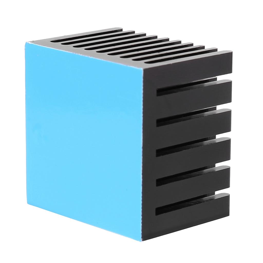 2 Pcs 40X40X30mm Aluminum Heatsink Radiator Heat Sink Cooling for Electronic Chip LED with Thermal Conductive