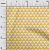 oneOone Cotton Flex Light Blue Fabric Triangle Quilting Supplies Print Sewing Fabric By The Yard 40 Inch Wide -