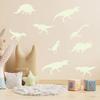 Glowing Wall Stickers Waterproof Self-Adhesive PVC Decals Glow In The Dark Wall Stickers for Bedroom Playroom Nursery Living Room Easy