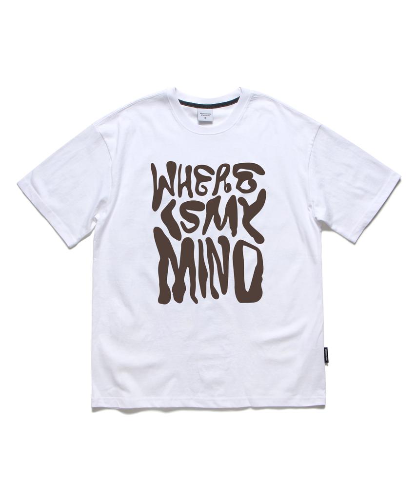 ABNORMALTHING Atc Mind T-Shirt White (Atc Mind T-Shirt White)