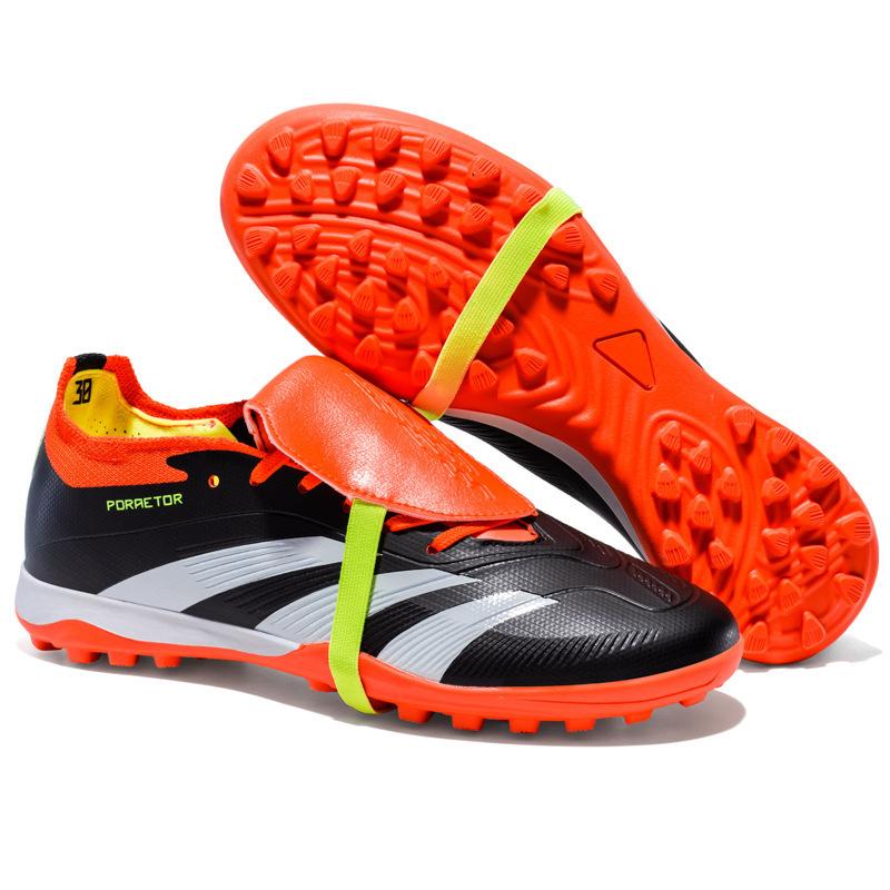 Flip Tongue Series 2025 New Seamless Craft AG Long Nail Football Shoes Youth TF Broken Nail Football Shoes