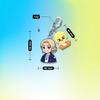 8pcs Stray Kids Double Charms Acrylic Keychain, Member Cartoon + SKZOO Animal Dual Pendant, Kpop STAY Fans Cute Bag Charm Key Ring Gift Merchandise