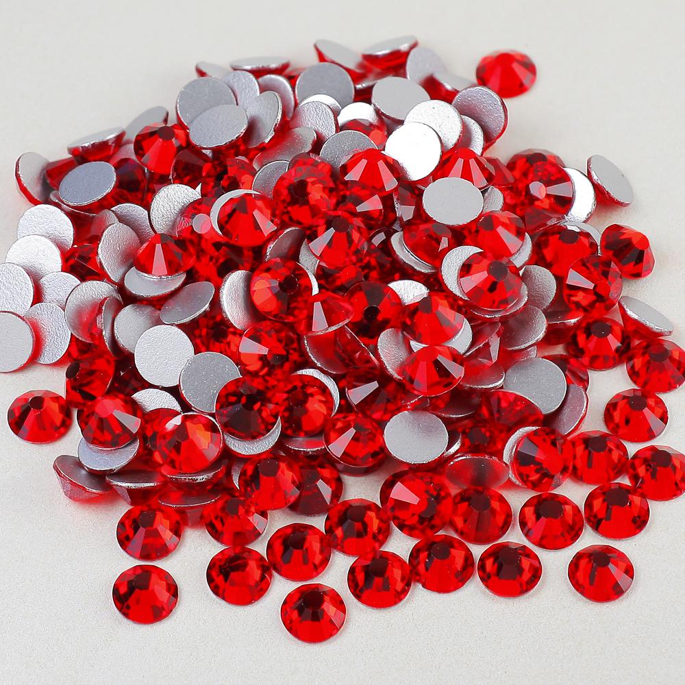 Crystal Ab Mixed Size Ss3-ss20 Bulk Package Non Hotfix Rhinestones Flat Back Rhinestones for Nail Art