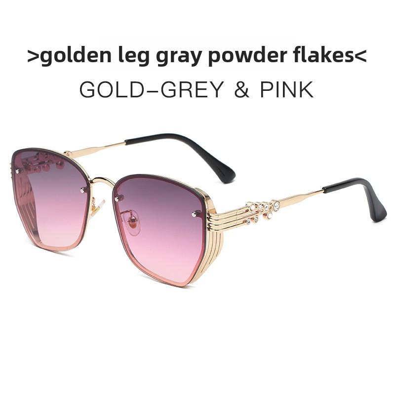 Polyhedron Sunglasses Uv400 Sunglasses For Fashionable Summer Wear