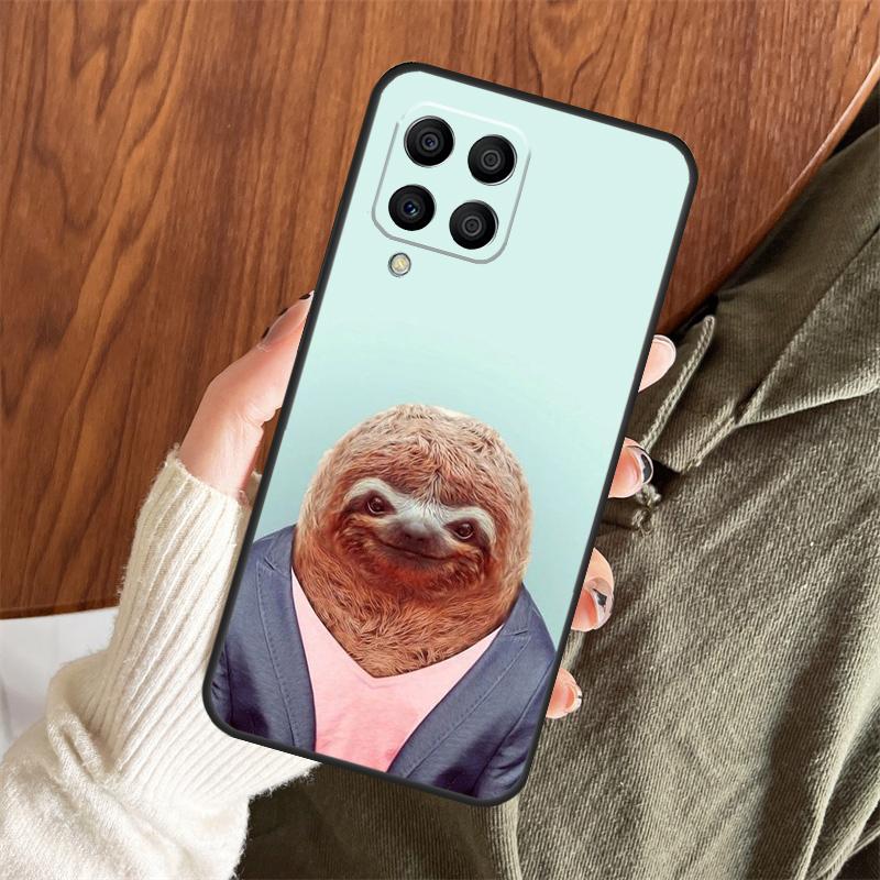 

Funny Sloth Case For Samsung Galaxy M13 M33 M53 M15 M35 M55 M06 M16 M36 M56 M31 M12 M32 M52 M14 M34 M54 Samsung M51