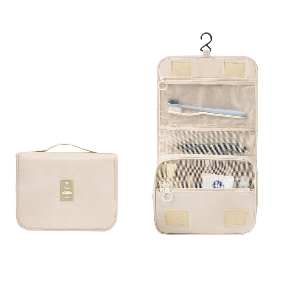 Travel Hook Wash Bag Multifunctional Waterproof Handheld Makeup Bag Portable Large Capacity Hanging Storage Bag Wholesale