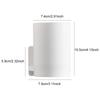 Simple Wall Mounted Mouthwash Cup With Holder Drill-Free Toothpaste Storage Shelf Bathroom Storage Organizer Portable Mouth Wash Cup Suit