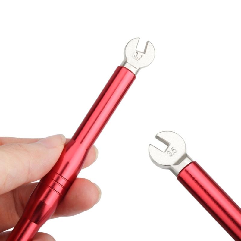Bike Spoke Wrench Carbon Steel Bicycles Wheel Rim Spanner Bike Rim Correct Tool Bicycles Spoke Tool Easy to Use
