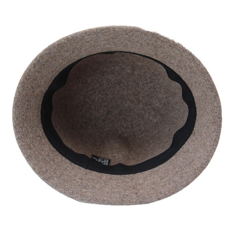 New autumn and winter women's wool top hat middle-aged mother hat retro bow basin hat foreign style warm old man hat