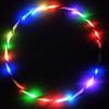 Topwoner Erwachsene Kinder LED Leuchtender Sportreifen Mehrfarbiger Reifen Gewichtsverlust Bodybuilding Fitnessreifen Spielzeug Mehrere Leuchtende Sportreifen