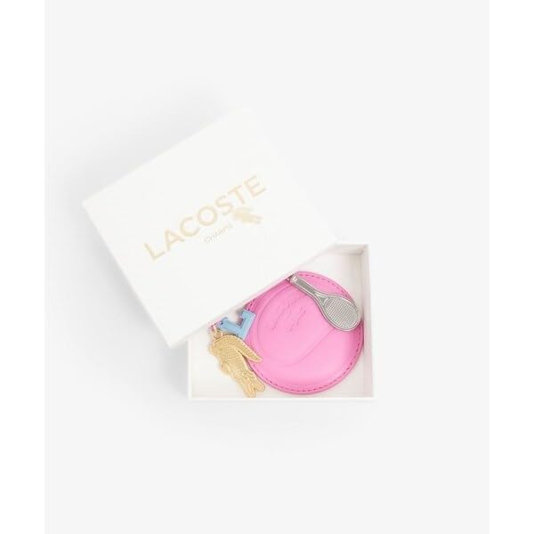 Offizieller Tennis-Charms-Schlüsselanhänger NF5229RL Rosa [Lacoste] Damen