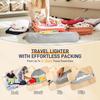 Cuscino da Viaggio per Aereo Stuffabile con Cappuccio Borsa Contenitore Riempibile per Dormire Casa Auto Aereo Hotel Campeggio