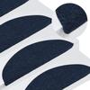 VidaXL Self-adhesive Stair Treads 15 Pcs 65x22.5x3.5 Cm Blue 136399